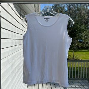 5 for $15, $5.00 Womens Tank Top, sz small, white